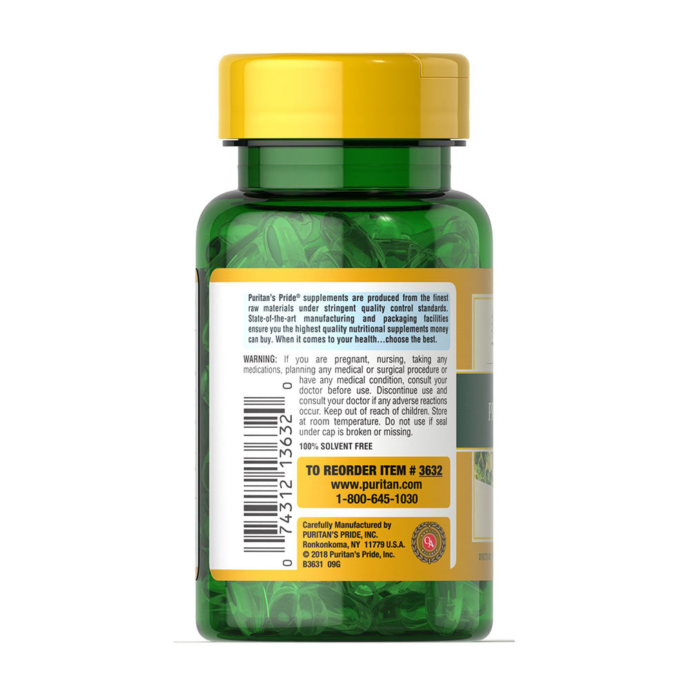 Nattljusolja 1300 mg ingredienser och etikett