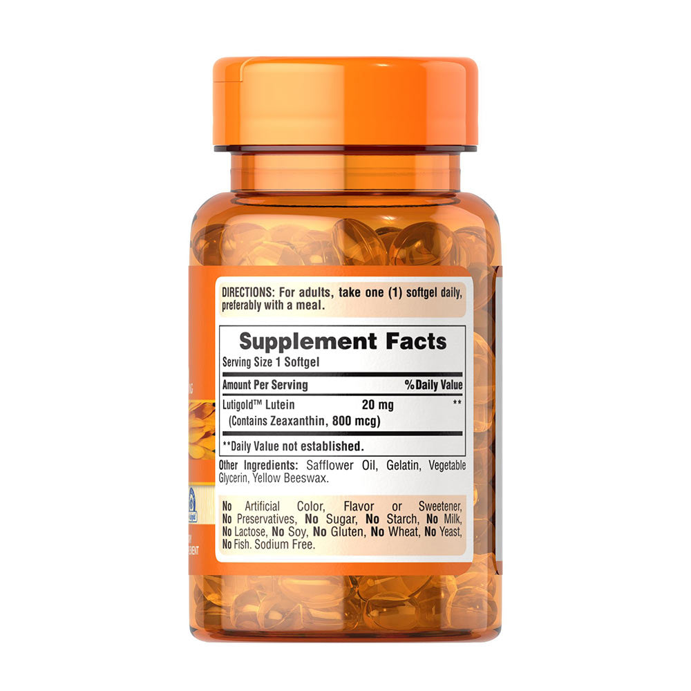 Puritan'S Pride - Lutigold Lutein - 120 Sgels