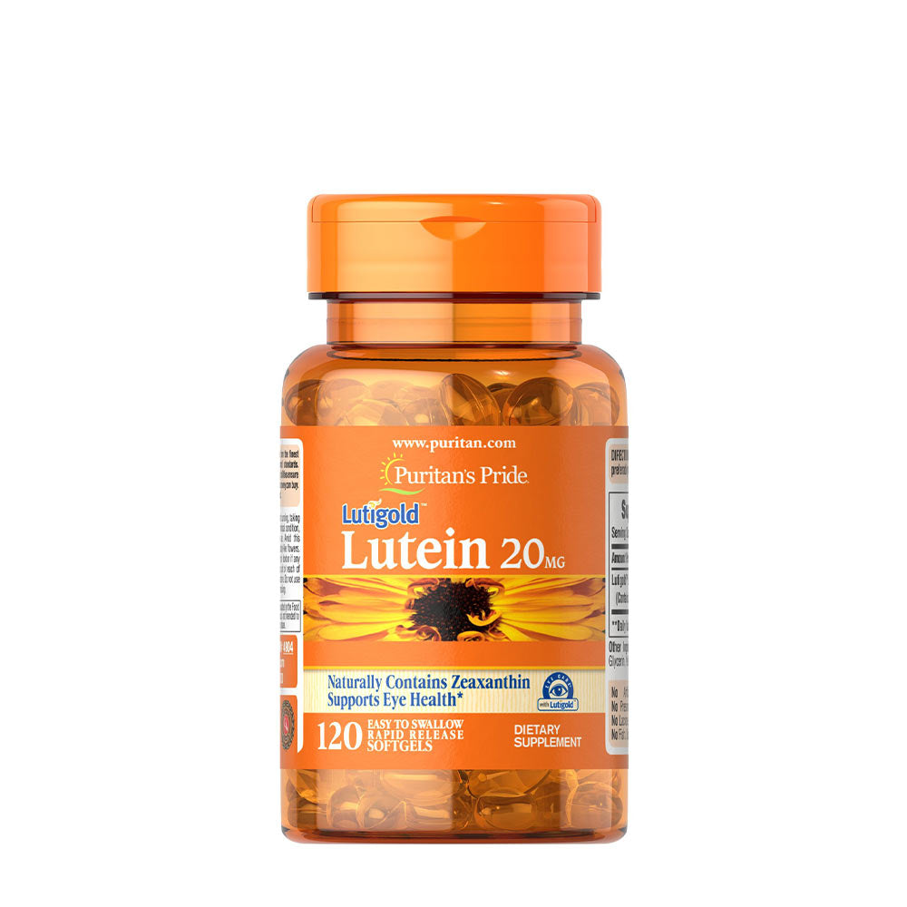 Puritan's Pride Lutigold Lutein framsida