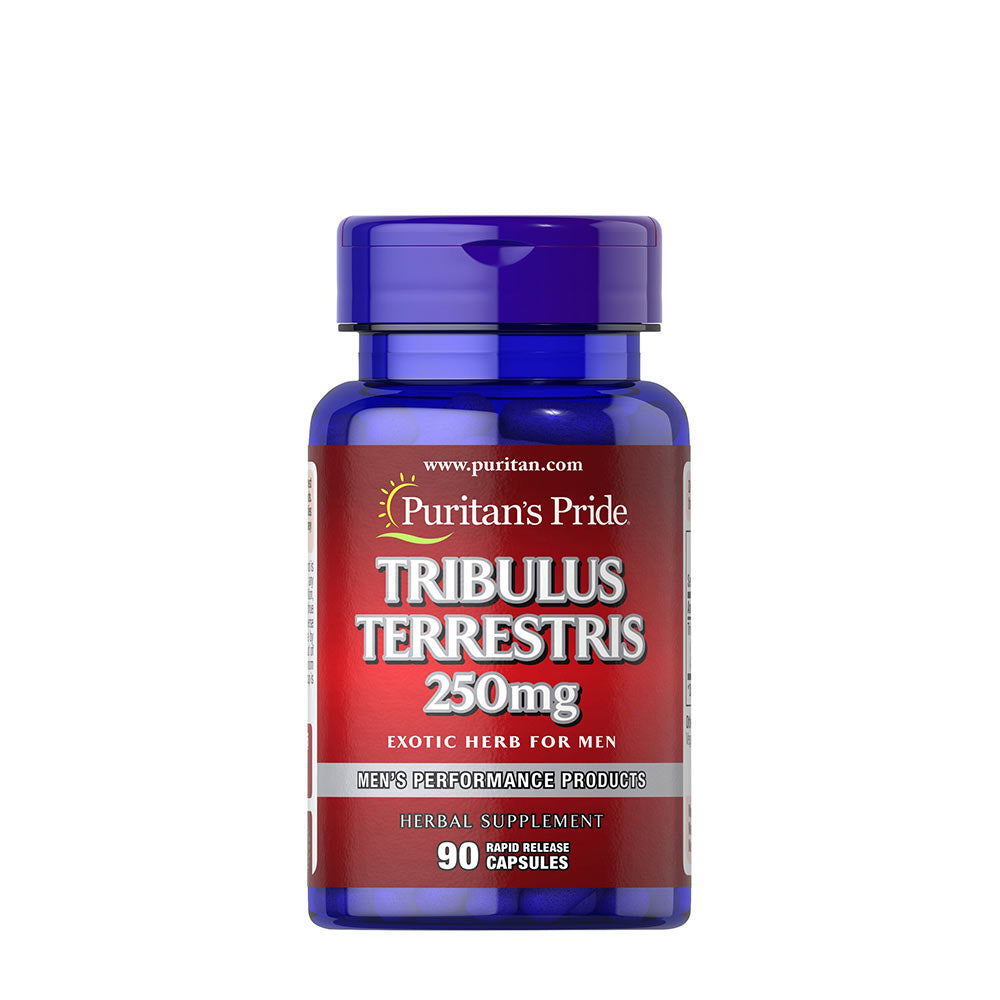 Puritan's Pride Tribulus Terrestris näringsfakta baksida