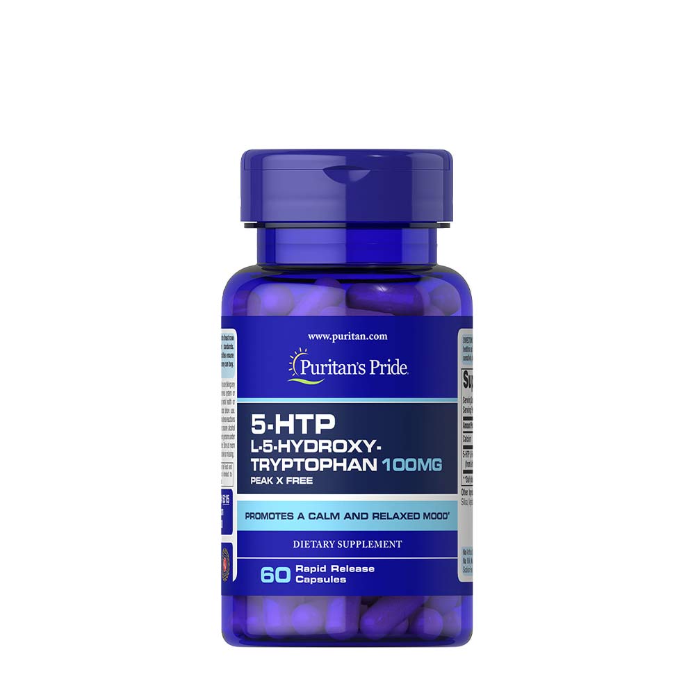 Puritan's Pride 5-HTP näringsfakta och ingredienser