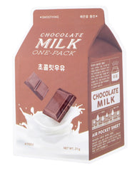 A'PIEU - Chocolate Milk Air Pocket Sheet Mask