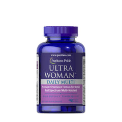 Puritan's Pride Ultra Woman Daily Multi baksida näringsfakta