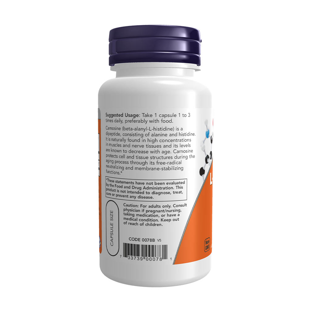 L-Karnosin 500mg produktetikett
