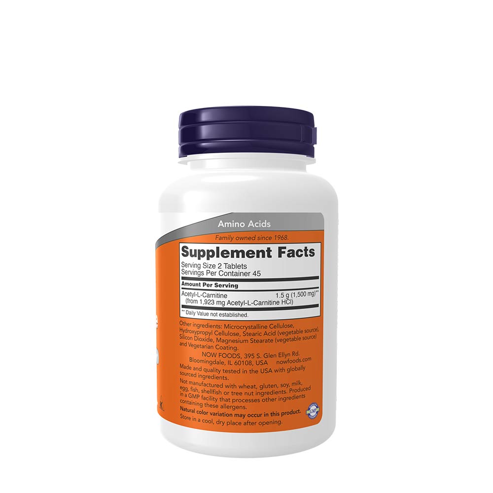 NOW Foods - Acetyl-L-Carnitine