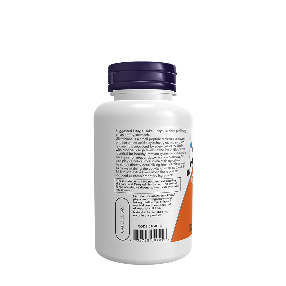 Glutathione – Mjölktistel & Alfa-liponsyra näringsfakta