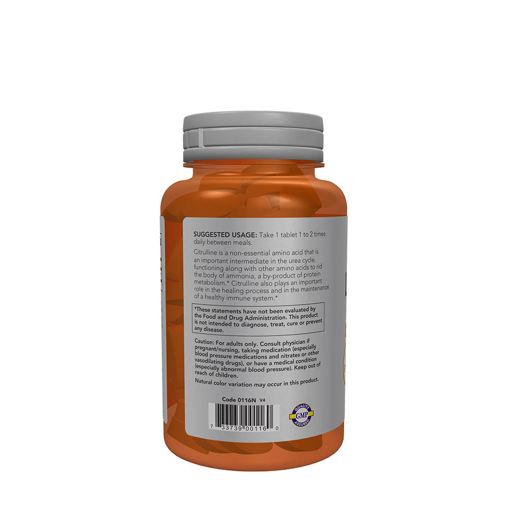 L-Citrulline 1200mg ingredienser etikett