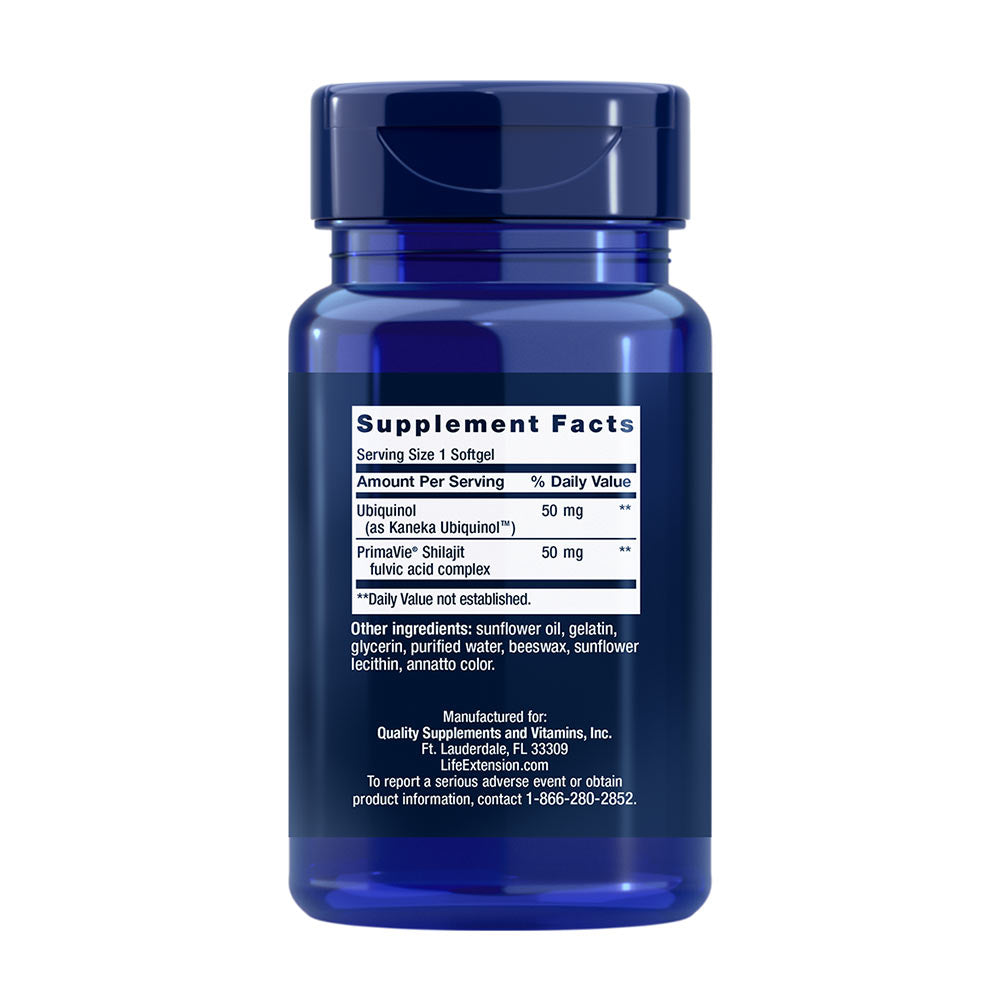 Ubiquinol CoQ10 produktetikett och information