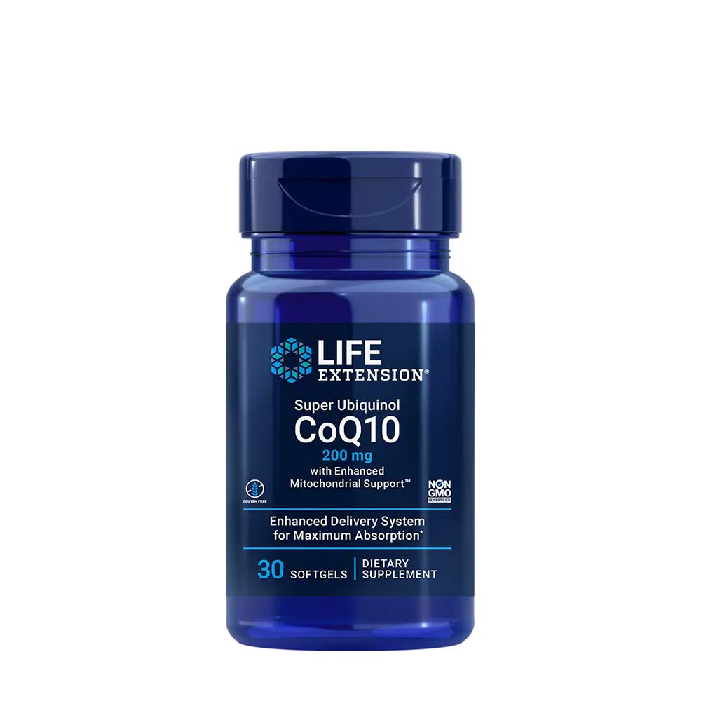 Life Extension - Ubiquinol CoQ10 Mitochondrial Support 50mg - 100 Sgels