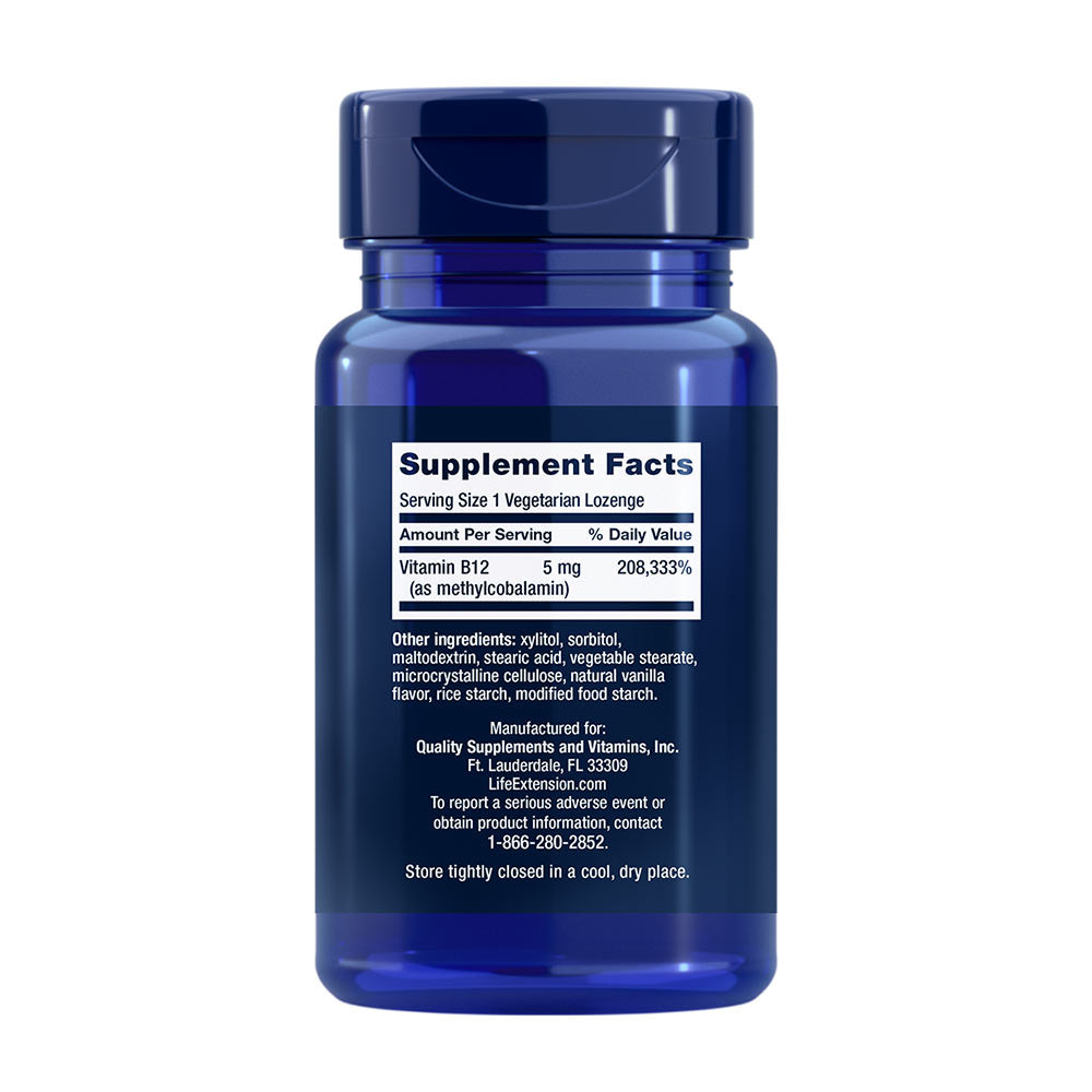 Life Extension - Vitamin B12 Methylcobalamin
