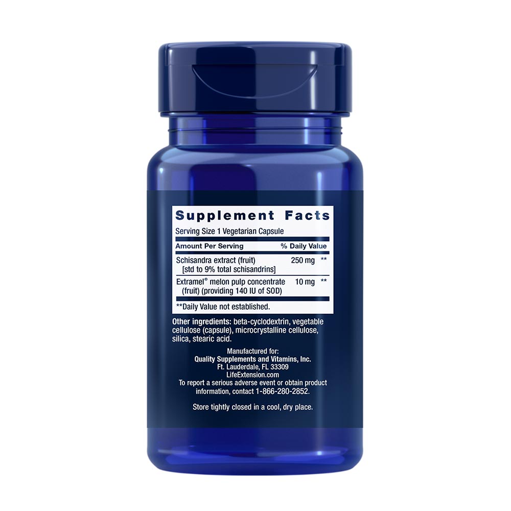 Life Extension - Liver Efficiency Formula - 30 Vcaps (KORT DATUM 2026-08-30)