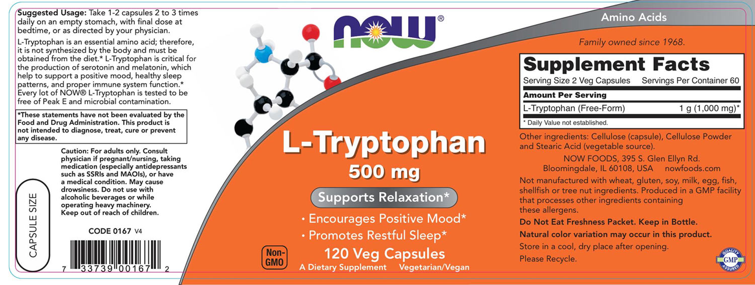 NOW Foods - L-Tryptofan