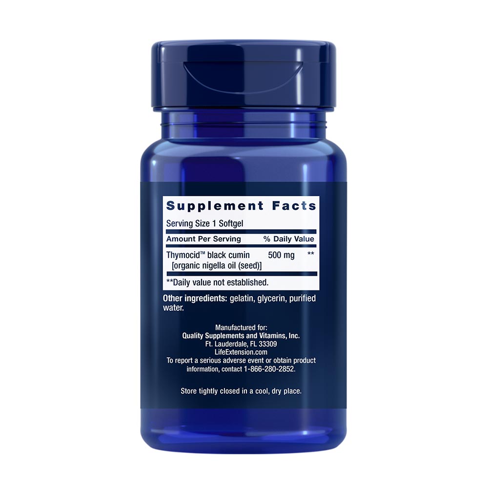 Life Extension - Black Cumin Seed Oil