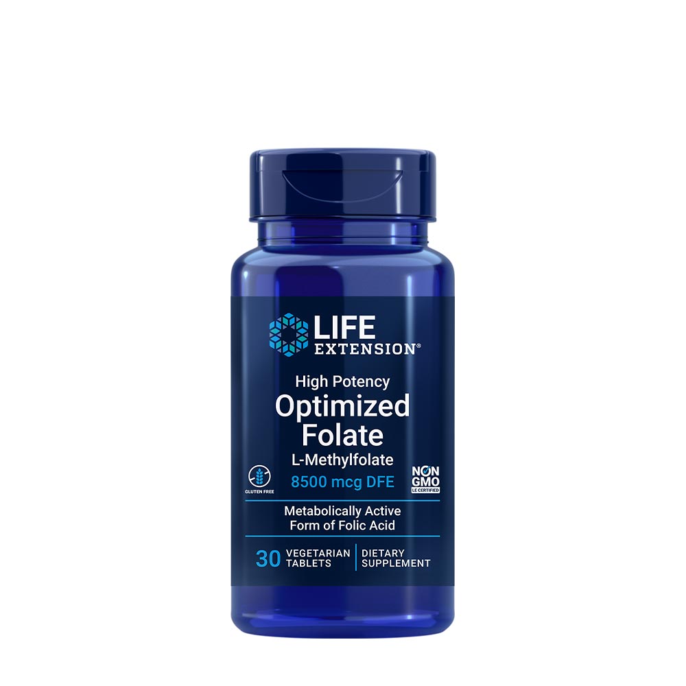 Life Extension - High Potency Optimized Folate - 30 Tabs