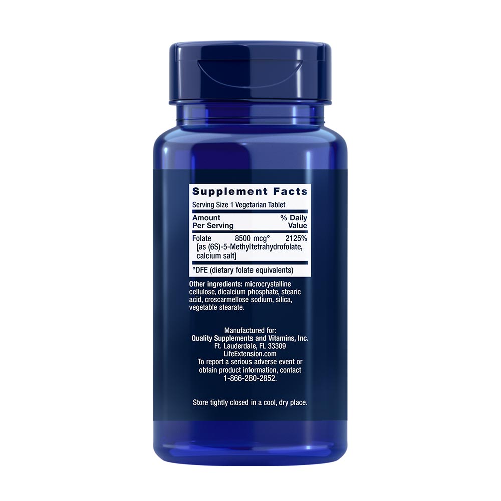 Life Extension - High Potency Optimized Folate - 30 Tabs
