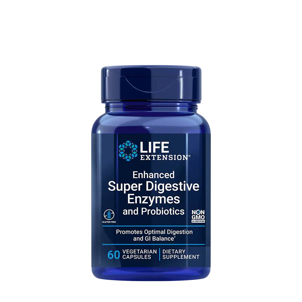Life Extension Enhanced Super Digestive Enzymes framsida