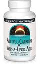 Source Naturals L-Carnitine & Alpha-Lipoic Acid framsida