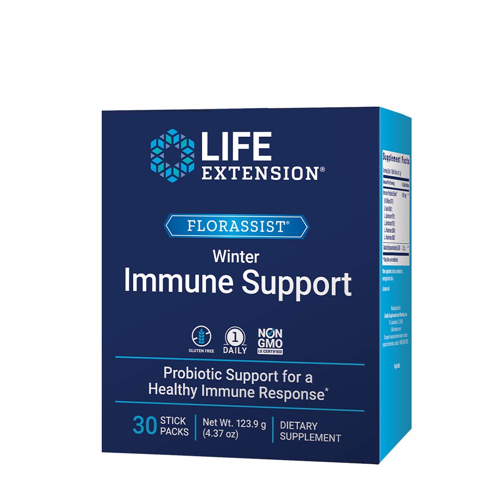 Life Extension Florassist Winter Immune Support baksida