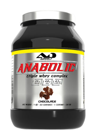 Addict Sport Nutrition - Anabolic Triple Whey Complex Chocolate - 1000g