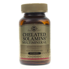 Solgar - Chelated Solamins Multimineral - 90 Tabs