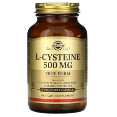 Solgar - L-Cysteine 500mg - 90 kapselia