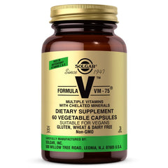 Solgar - Formula V Vm-75 Multiple Vitamins With Chelated Minerals