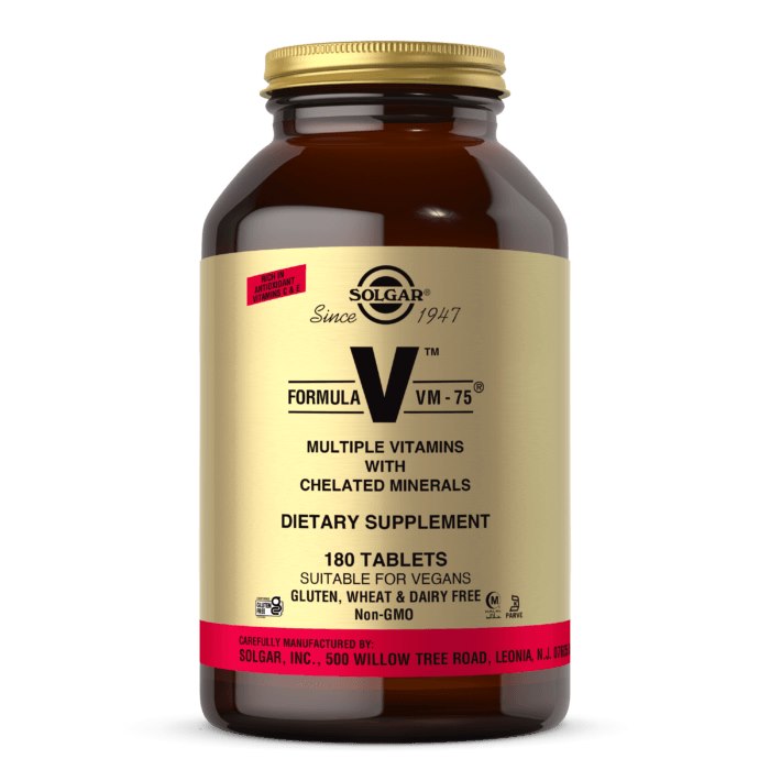Solgar Formula V VM-75 framsida