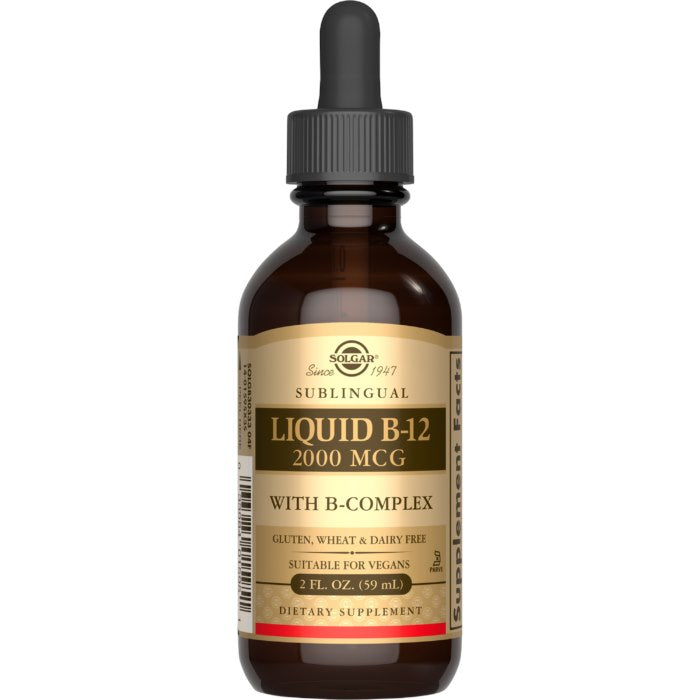 Solgar - Liquid B-12 With B-Complex - 59ml