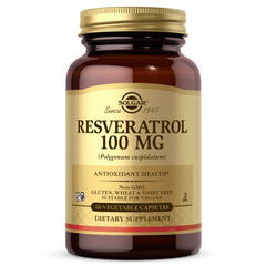 Solgar Resveratrol 120 kapslar framsida