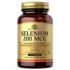 Solgar - Gærfri Selen 200mcg 250 Tabletter
