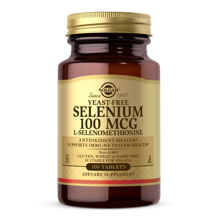 Solgar - Selenium Yeast Free 100mcg 100 Tabs