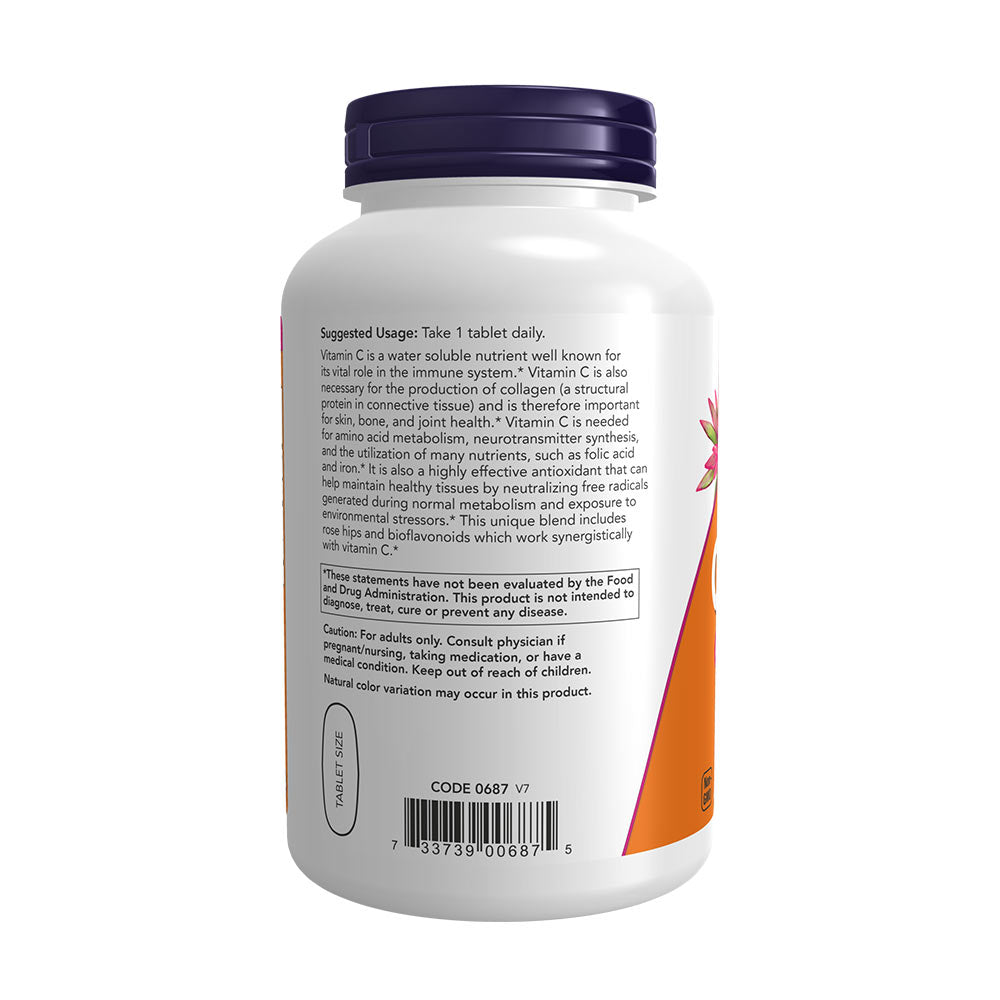 NOW Foods - Vitamin C-1000 med 100 mg bioflavonoider