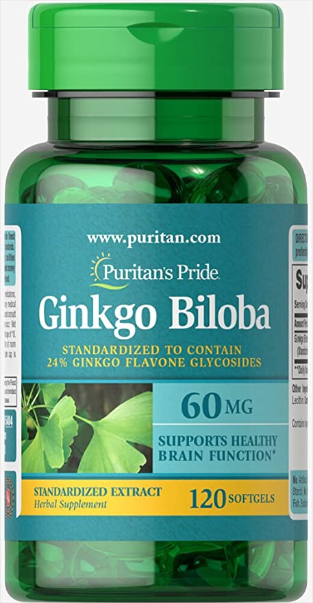 Puritan's Pride - Ginkgo Biloba - Cognitive Support