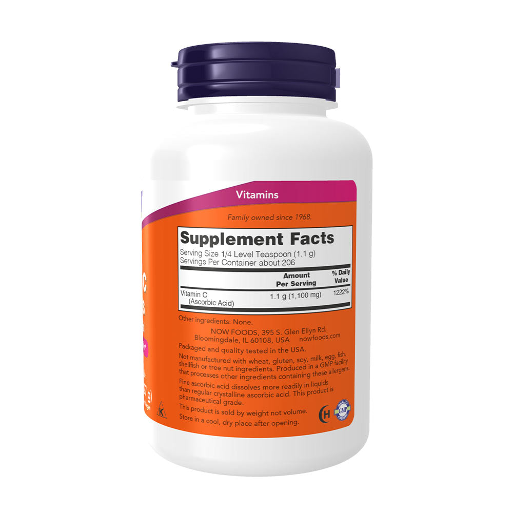 NOW Foods - C-vitamiini Kiteet - 227g