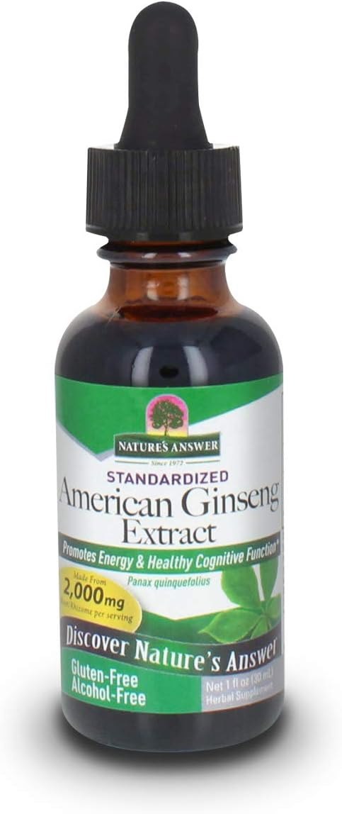 Nature's Answer American Ginseng Extract produktdetalj