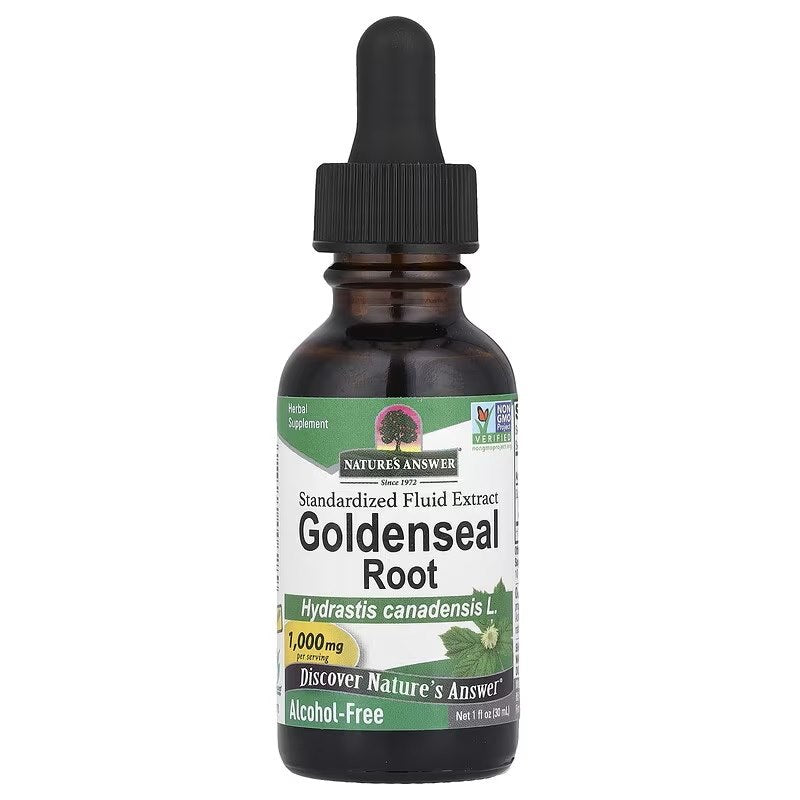 Nature'S Answer - Standardized Fluid Extract Goldenseal Root - 1 Fl oz
