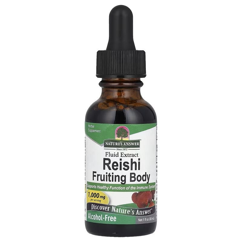 Reishi Fruiting Body Fluid Extract baksida