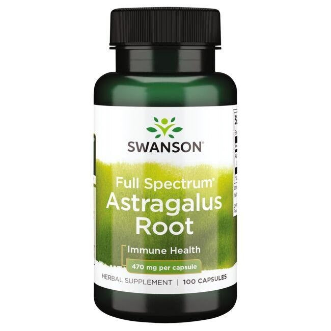 Swanson - Astragalus Root - 100 Caps