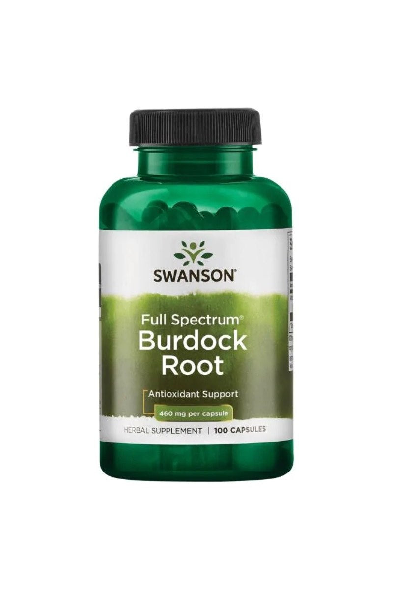 Swanson Burdock Root öppen förpackning