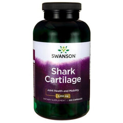Shark Cartilage 750 mg näringsfakta baksida