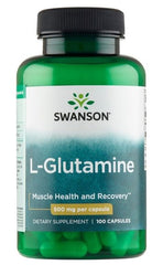 Swanson - L-Glutamine - 100 Caps