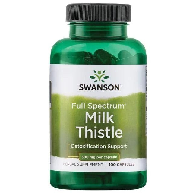 Swanson - Milk Thistle - Full Spectrum - 100 Caps