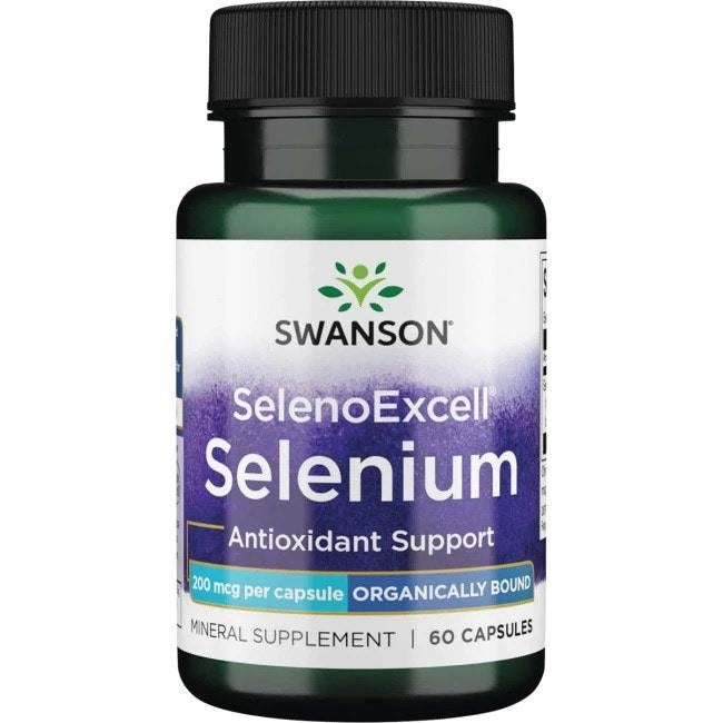 Swanson SelenoExcell Selenium produktdetalj dosering
