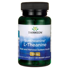 Swanson - Suntheanine L-Theanine - 100mg - 60 Vcaps