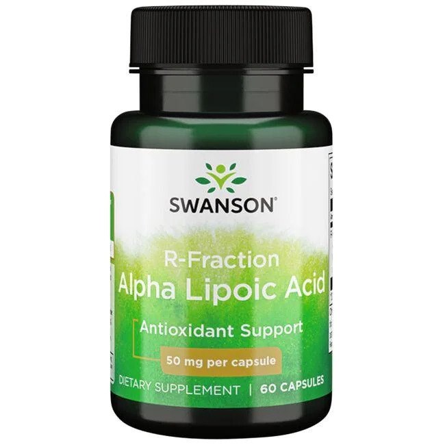 Swanson - R-Fraction Alfa-lipoiinihappo - 60 kapselia