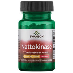 Swanson Nattokinase 30 kapslar framsida