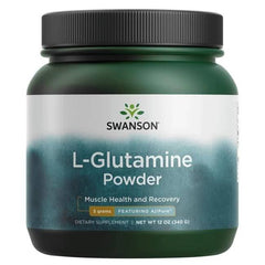 L-Glutamine baksida med näringsfakta