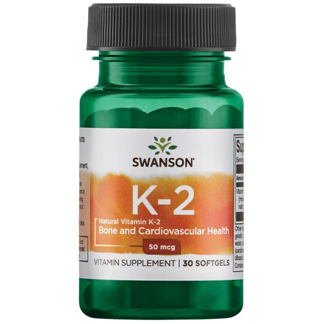 Vitamin K2 Natural 100 mcg framsida