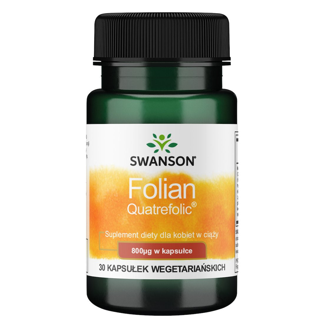 Swanson Folate 5-MTHF baksida näringsfakta