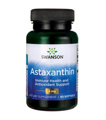 Swanson Astaxanthin 60 Sgels framsida